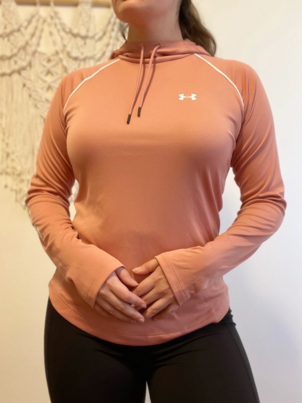 |Under Armour| Women’s Pink Velocity Pullover Hoodie